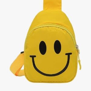 Yellow Smiley Face Kids Backpack